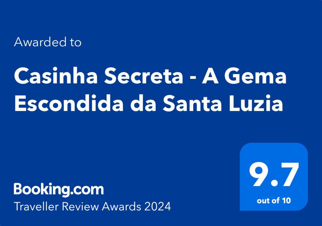Ferienwohnung Casinha Secreta - A Gema Escondida Da Santa Luzia Santa Luzia  Exterior foto