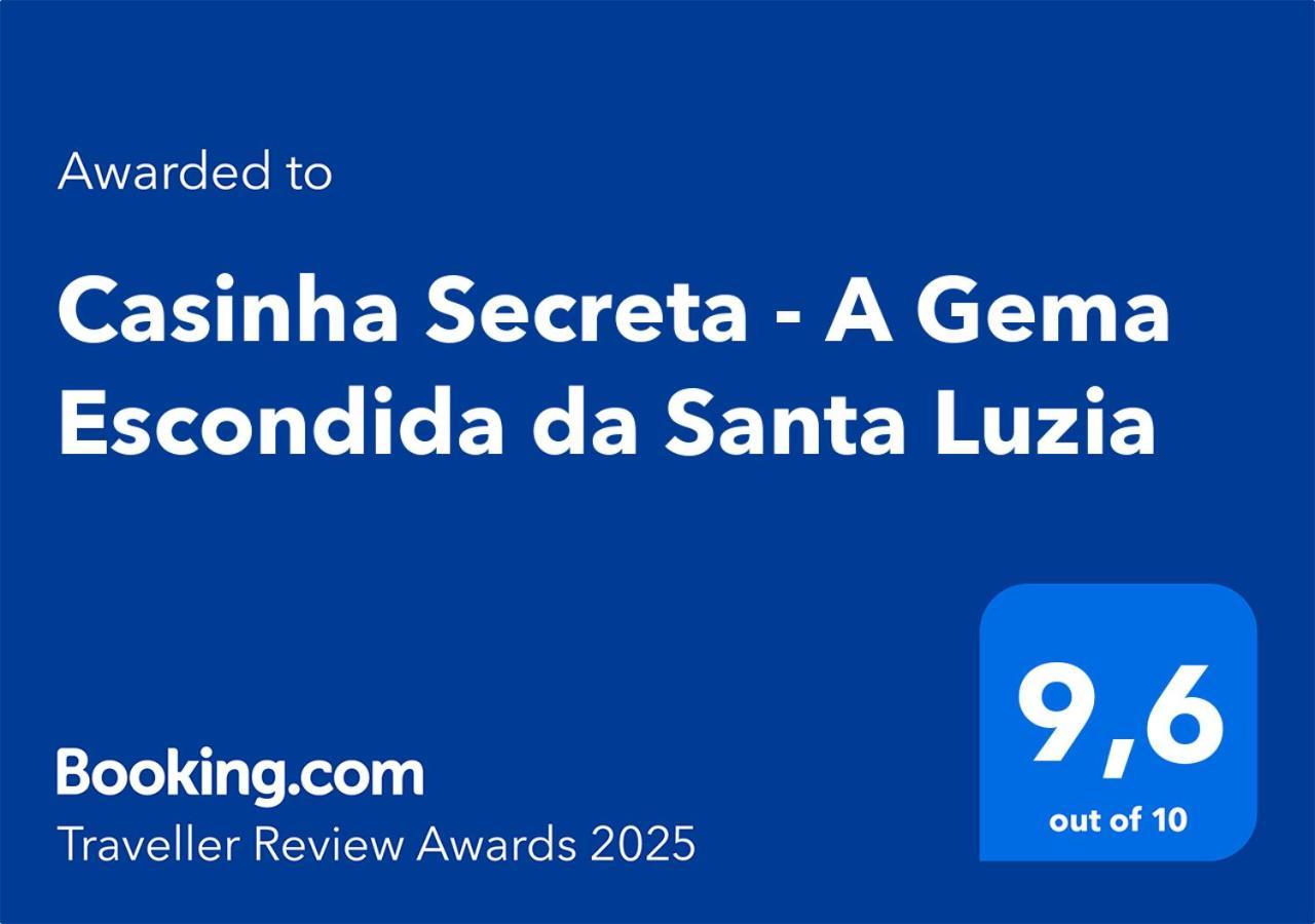 Ferienwohnung Casinha Secreta - A Gema Escondida Da Santa Luzia Santa Luzia  Exterior foto